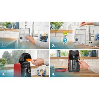 Bosch TAS163E Tassimo, rot bundle (B)