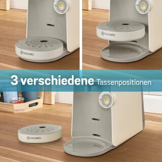 Bosch TAS167P Tassimo, cream white bundle (B)