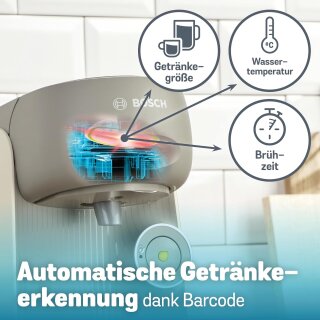 Bosch TAS167P Tassimo, cream white bundle (B)
